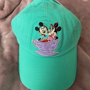NWT Disney World Tea Party Hat - Mickey and Minnie Mouse